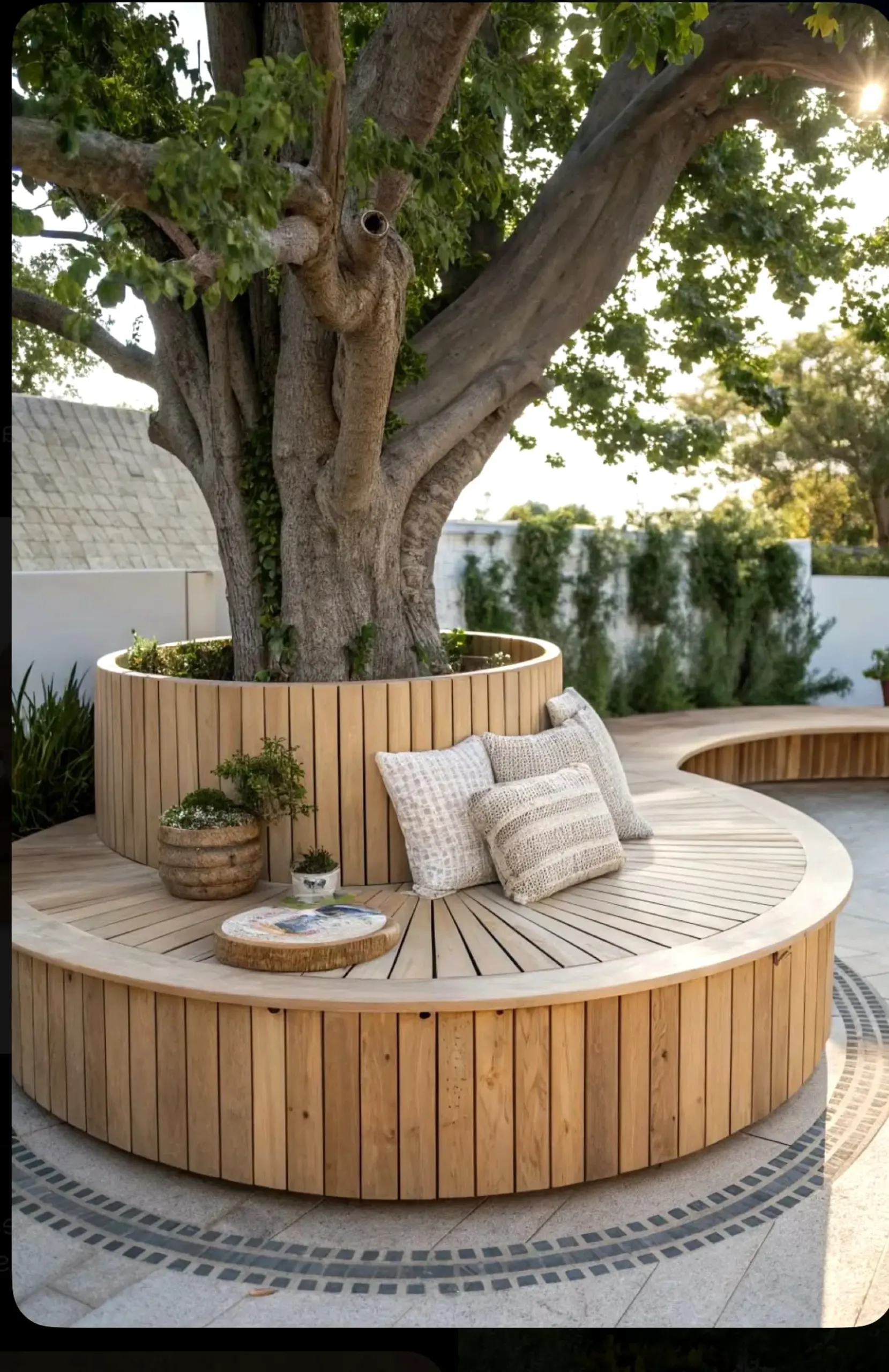 Elegant balcony scene supports the wall through charm, leaving the space feeling fresh and intentional.