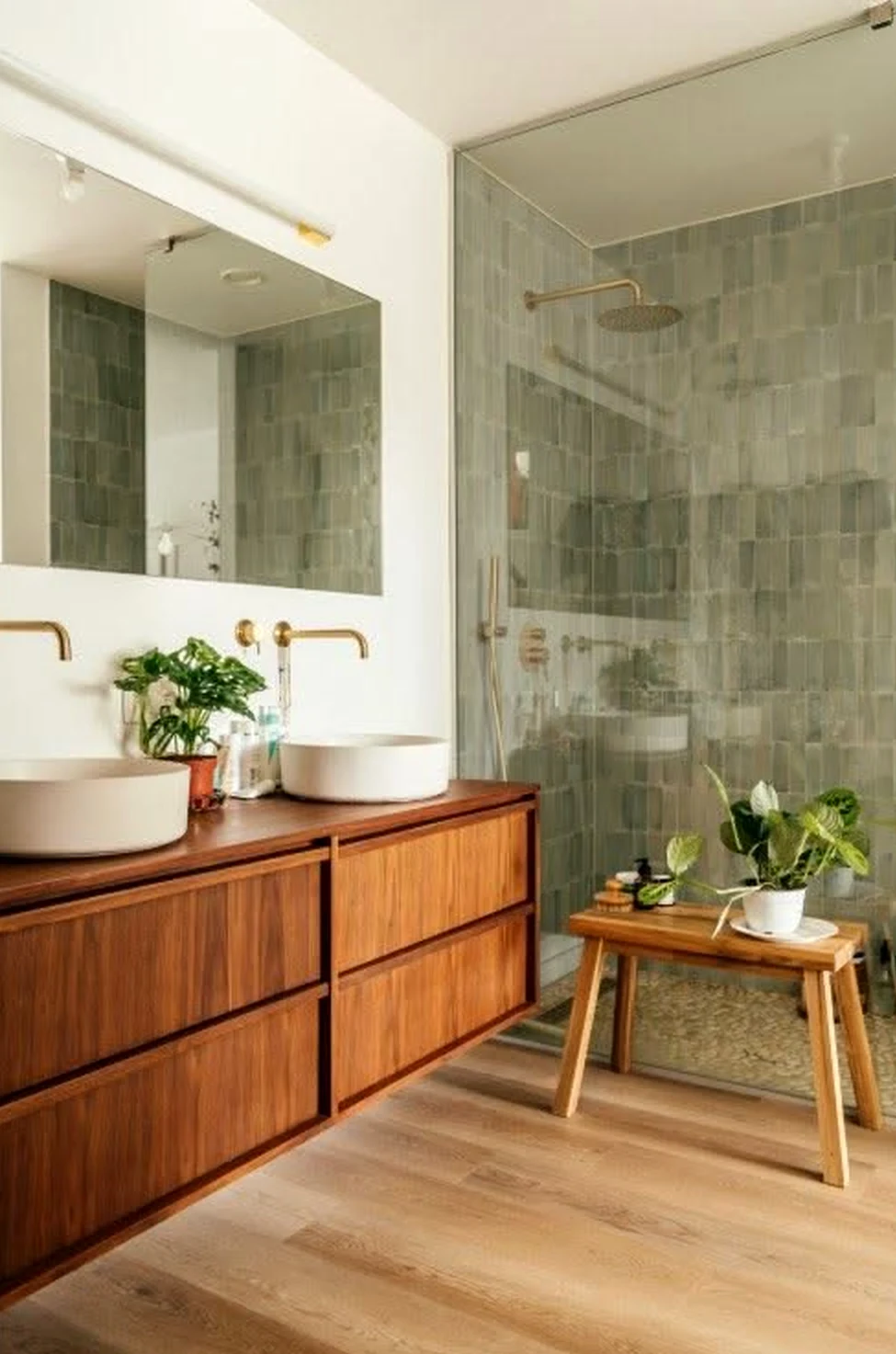 Soft tile detail frames the setting with character, making the scene feel settled and welcoming.