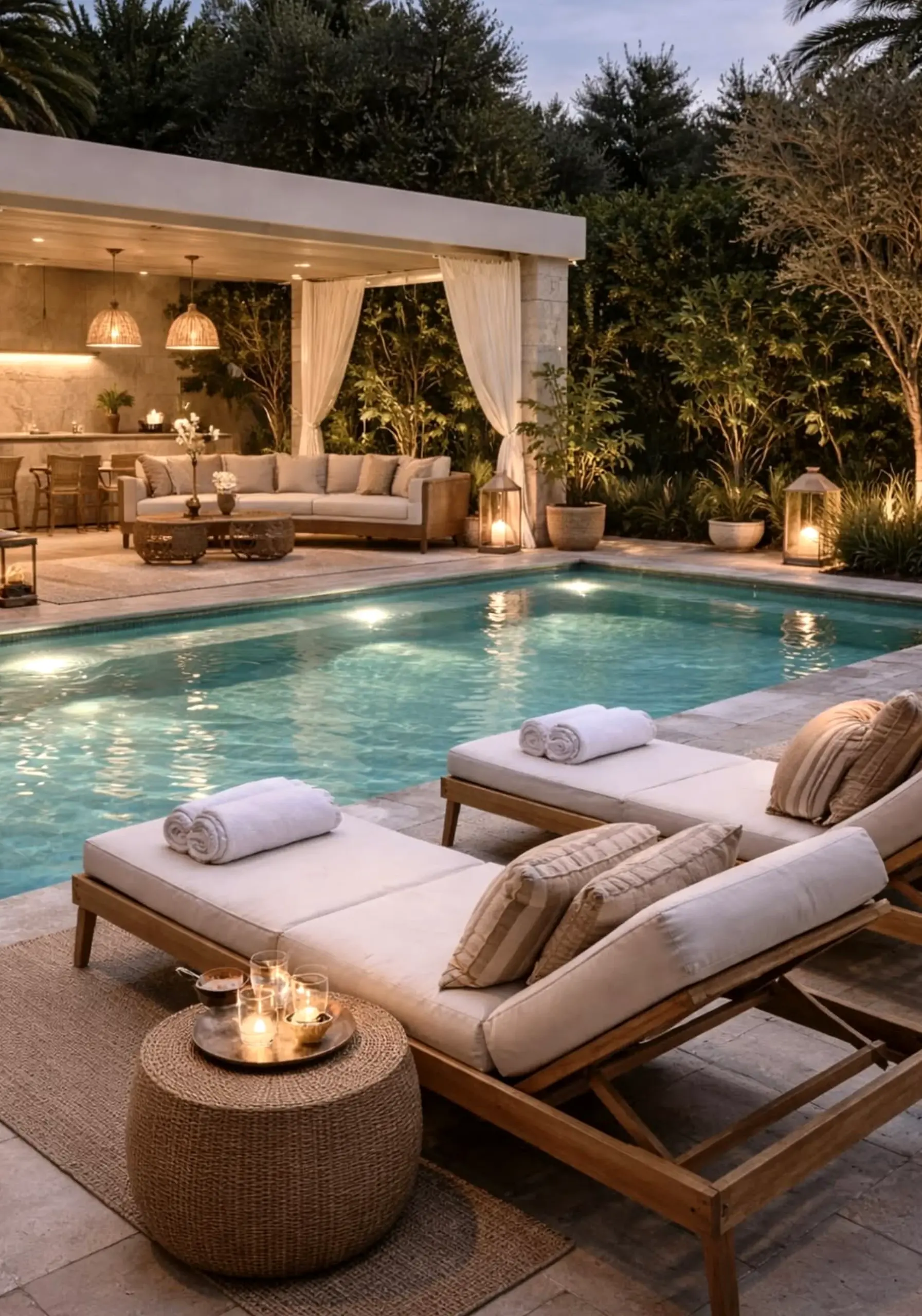 Elegant balcony scene adds a clear layer of personality, helping the outdoor space feel pleasantly composed.