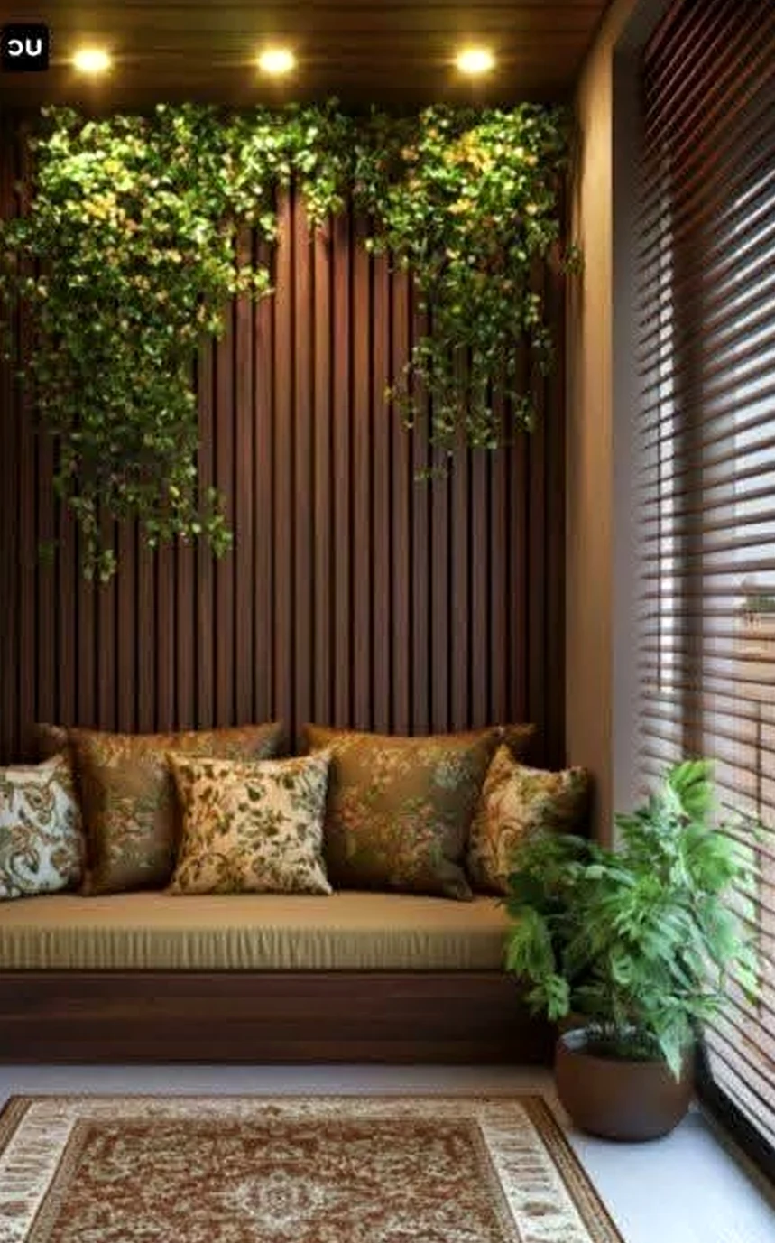Quiet neutral bedroom gives the arrangement more balance, so the whole view feels simple yet expressive.