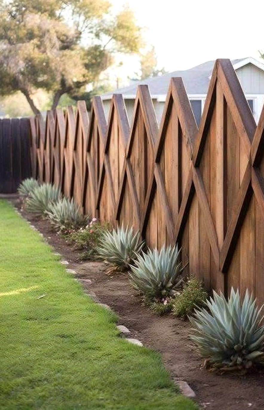 Leafy floral bed brings a useful note of texture, making the outdoor space feel personal and relaxed.