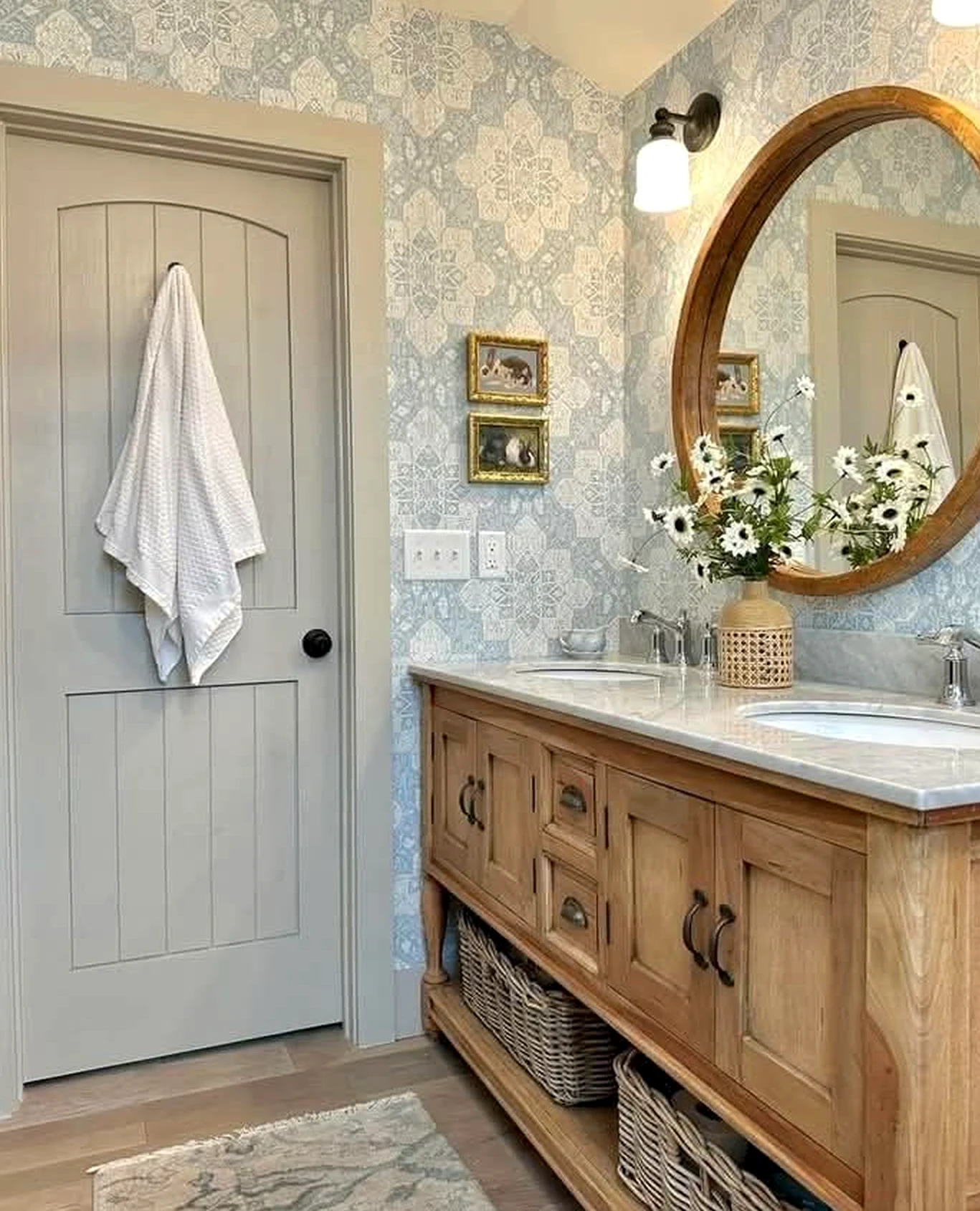 Refined stone path frames the view with clarity, making the scene feel settled and welcoming.