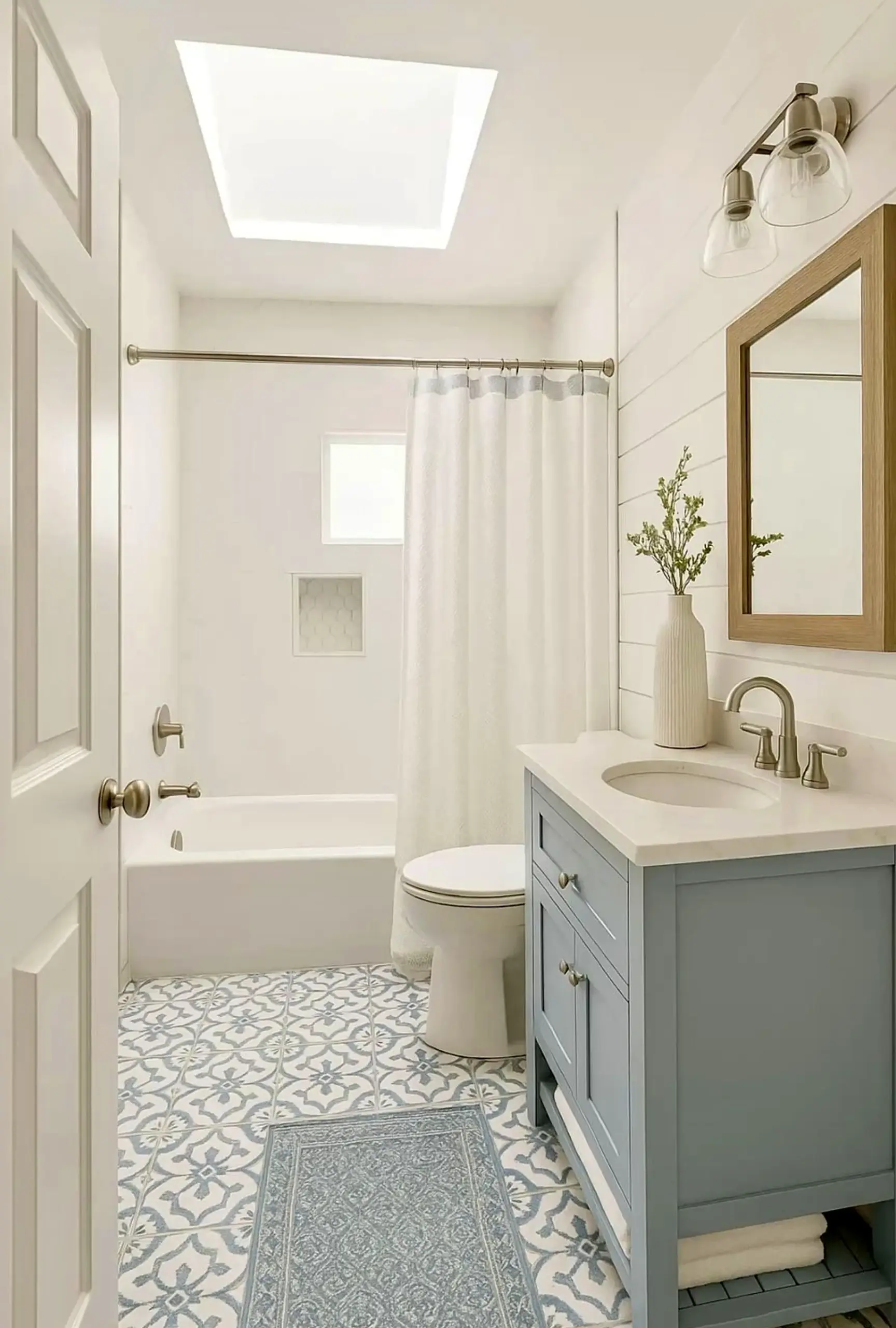 Sunny green entry draws attention to clarity while the corner stays ready for quiet use.