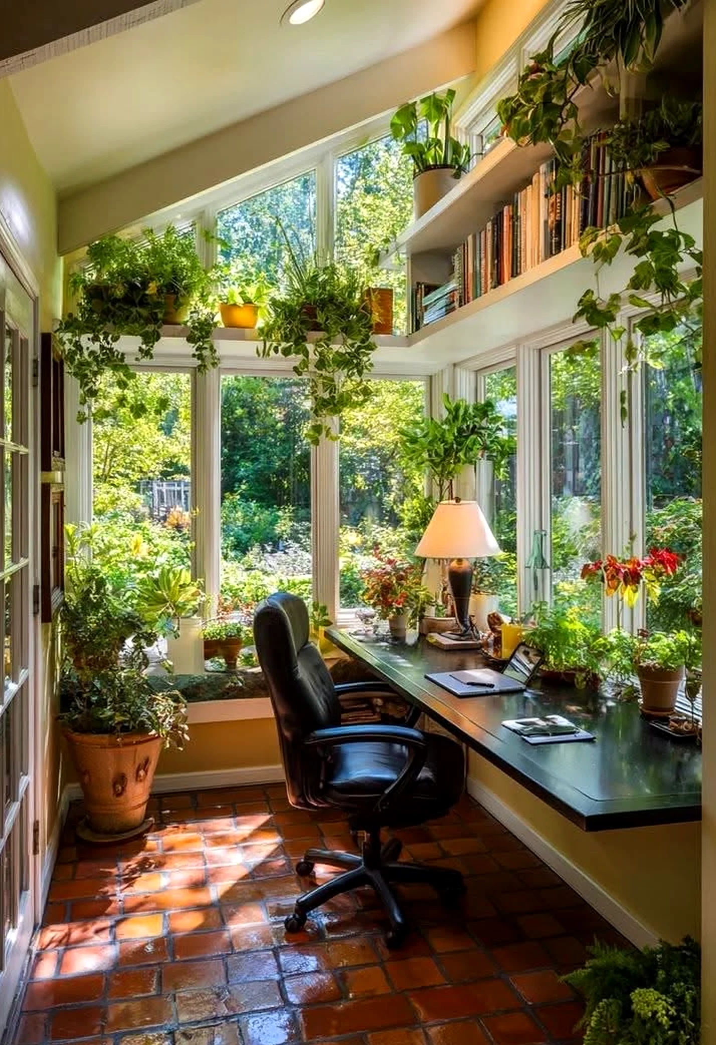 Natural arched doorway brings a useful note of personality, making the entry feel fresh and intentional.
