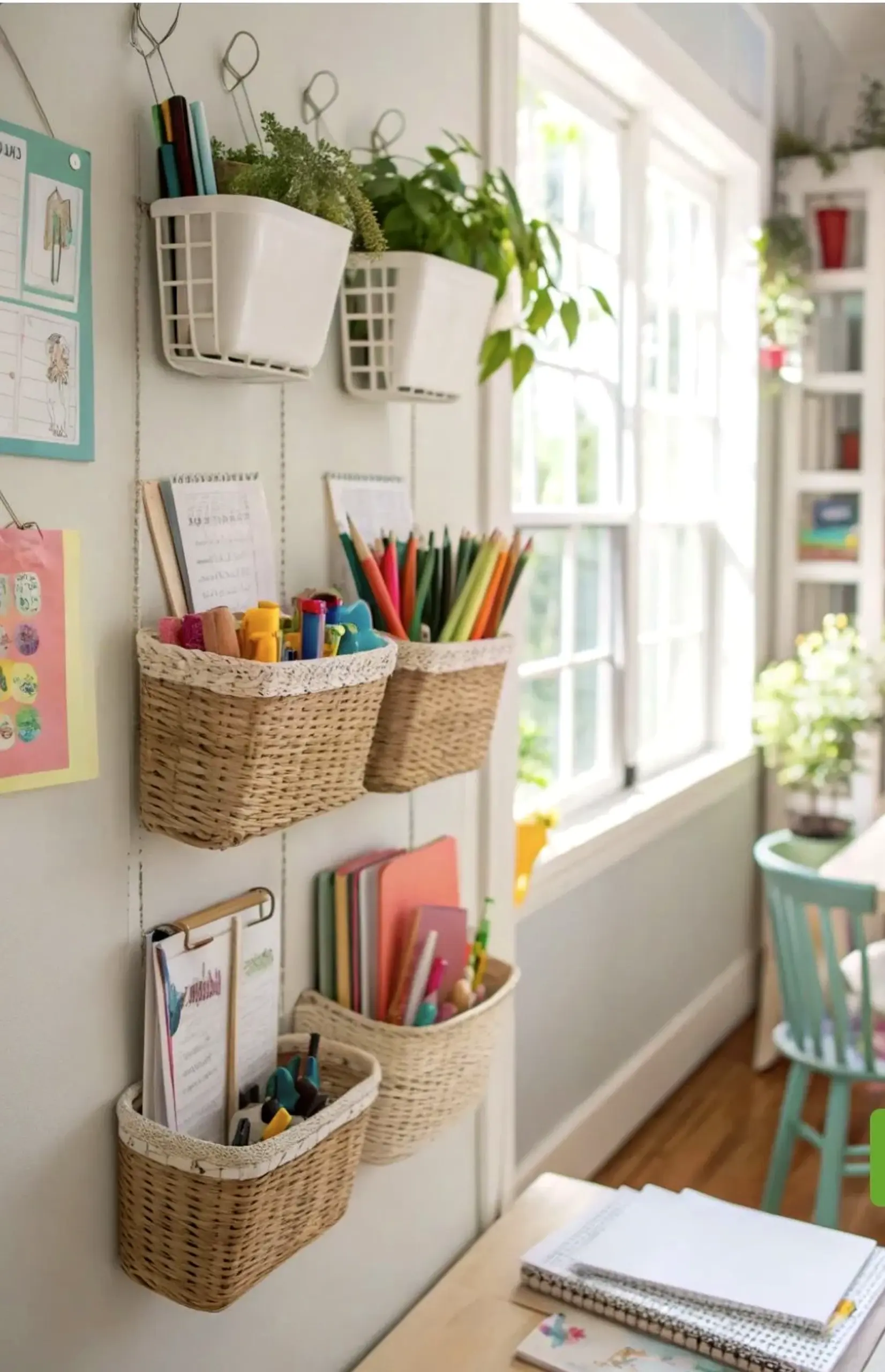 Textured reading corner adds detail across the design, giving the decor a finish that feels soft at the edges.