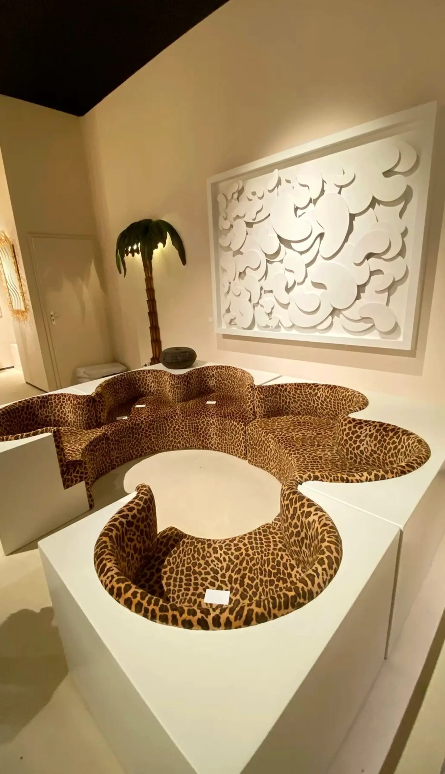 Cozy stair landing supports the backdrop through freshness, leaving the space feeling soft at the edges.