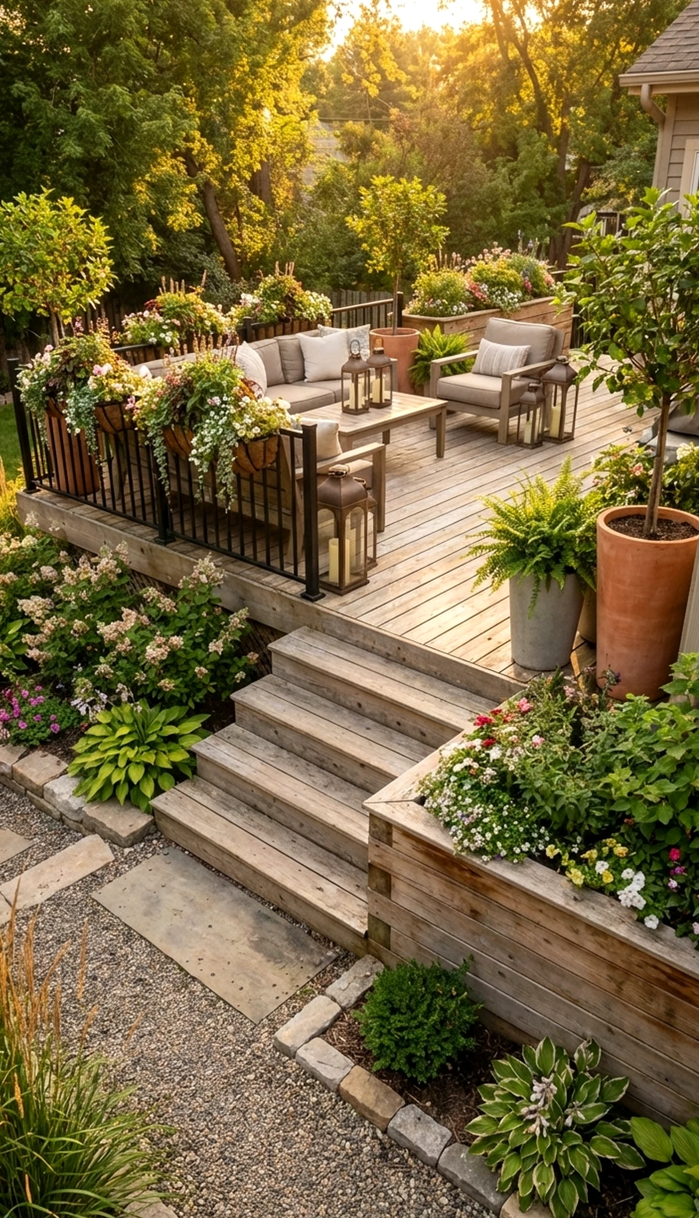 Open colorful passage adds a clear layer of rhythm, helping the sitting area feel personal and relaxed.