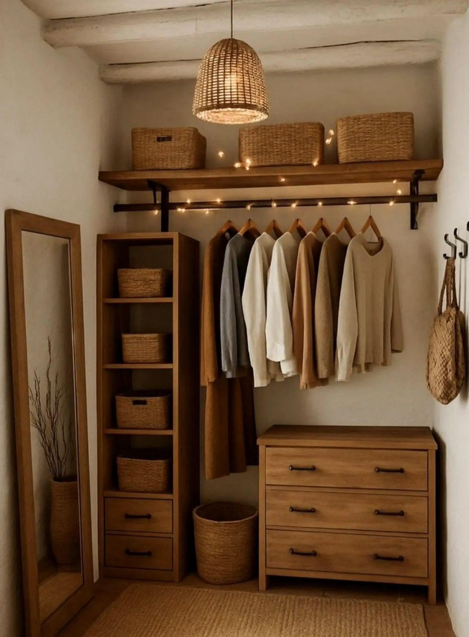 Fresh patio corner brings a useful note of texture, making the arrangement feel comfortable in daily use.